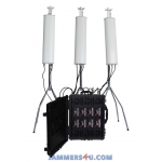 8 Band Antenna Portable 800W Portable Jammer up to 1km